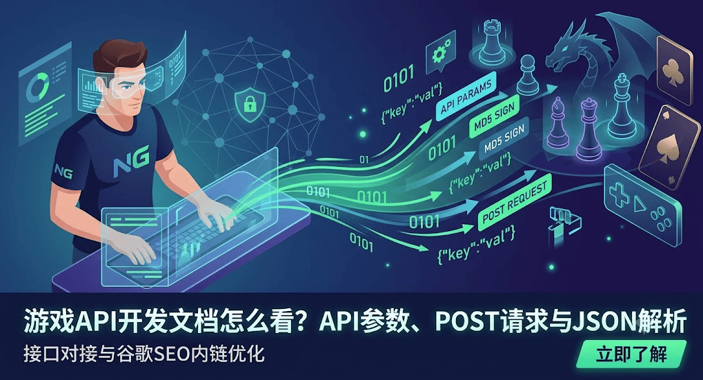 游戏API开发文档怎么看？API参数、POST请求与JSON解析